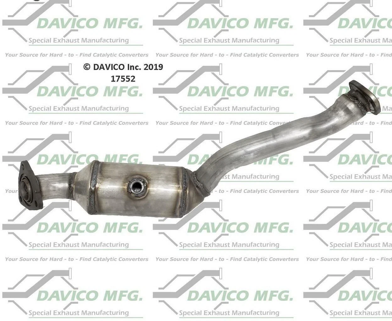 2007-2008 Honda Fit Catalytic Converter 17552